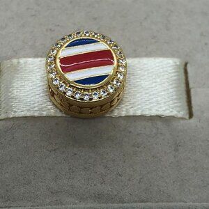 🔥🔥Pandora Costa Rica Flag Exclusive Dangle Charm